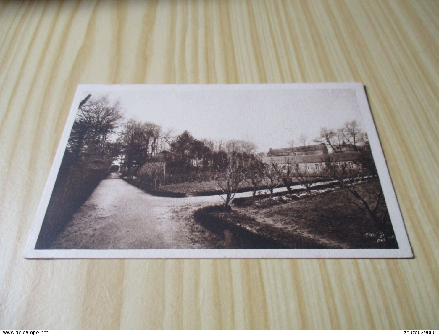 CPA Collège De Lesneven (29).Le Potager. - Lesneven