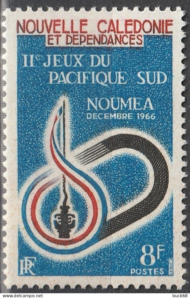 NOUELLE-CALEDONIE 328 ** MNH Jeux Sportifs Pacifique Sud 1966 - Ungebraucht