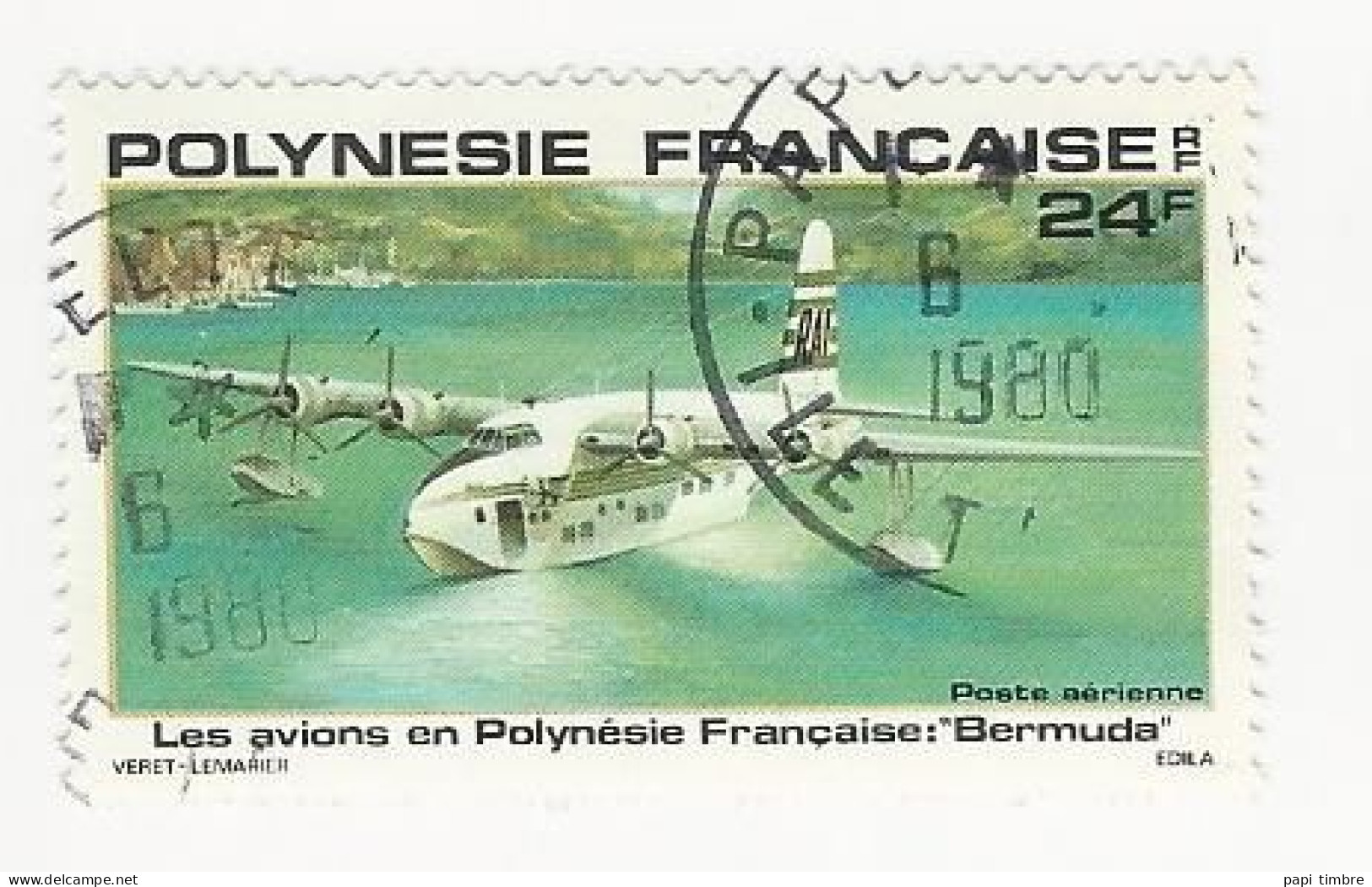 Polynésie - 1979 Les Avions En Polynésie - N° PA148 Obl. - Usados