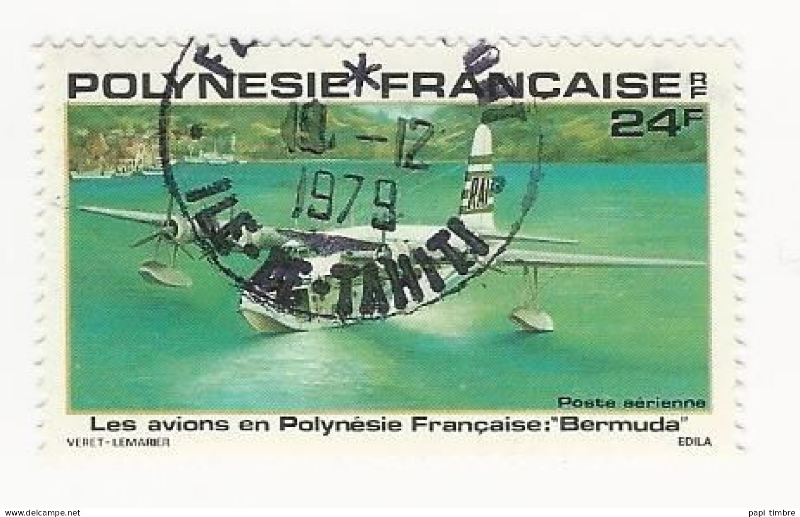 Polynésie - 1979 Les Avions En Polynésie - N° PA148 Obl. - Usati