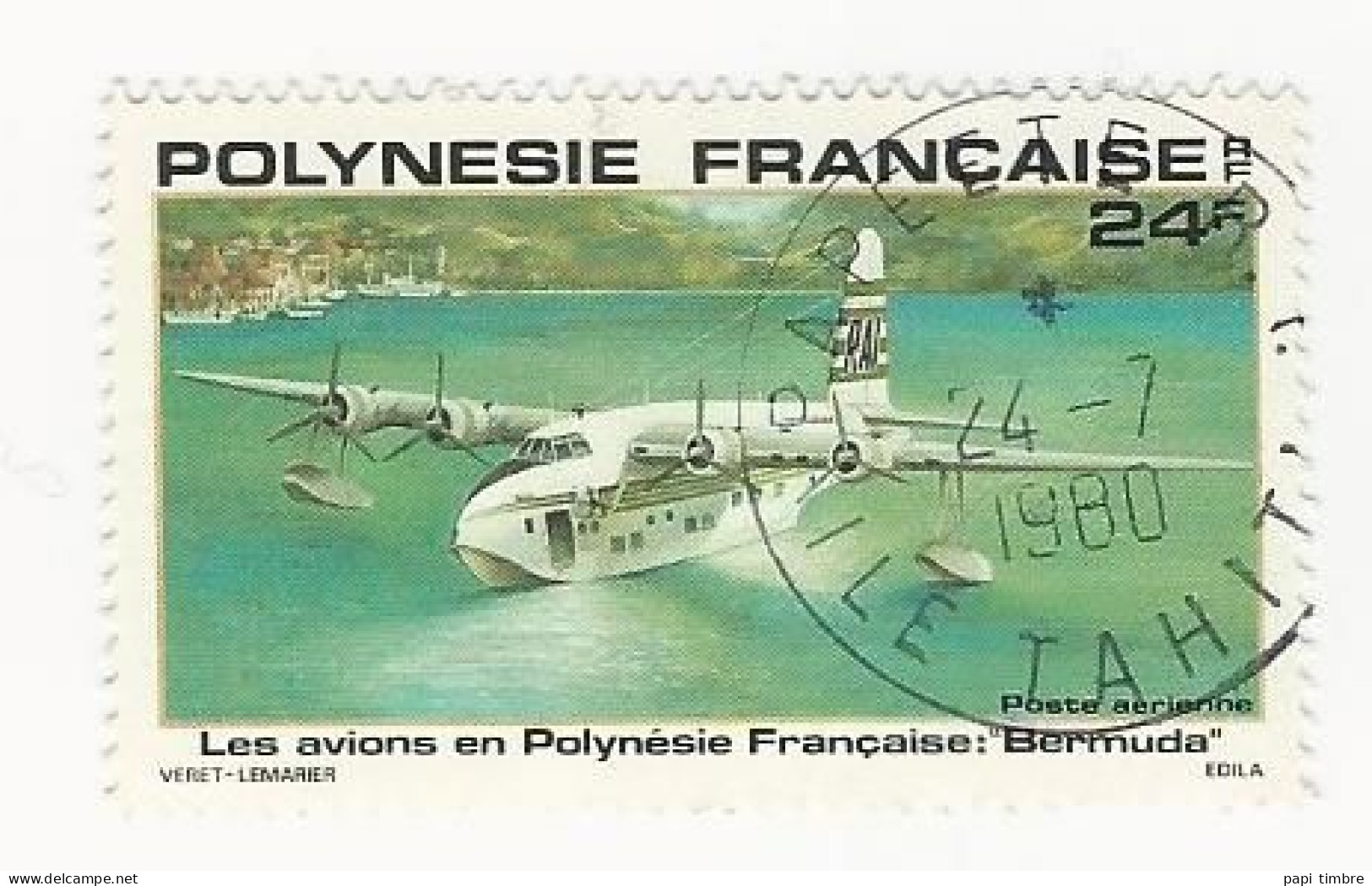 Polynésie - 1979 Les Avions En Polynésie - N° PA148 Obl. - Oblitérés