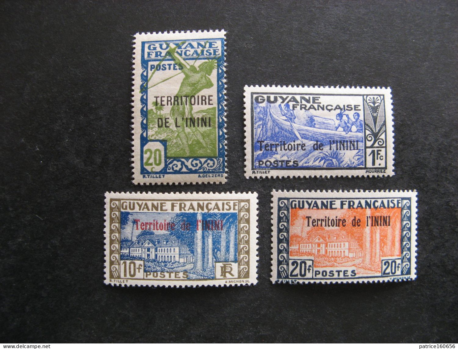ININI:  TB Série N°53 Au N° 56, Neufs X . - Unused Stamps