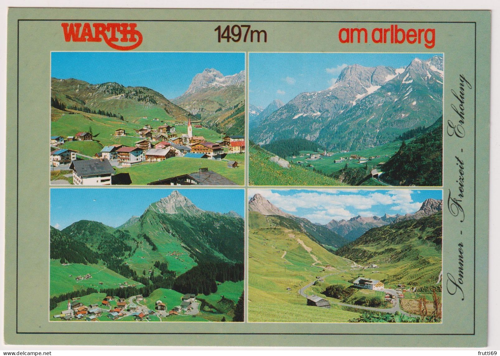 AK 198903 AUSTRIA - Warth Am Arlberg - Warth