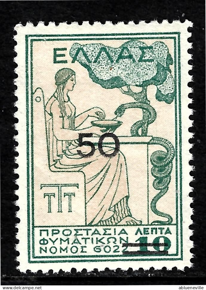 1941 Greece Postal Workers Anti-TB Fund MNH/** - Beneficenza