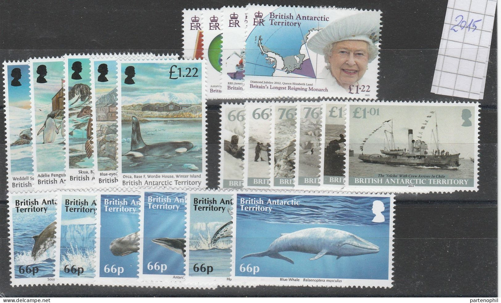 BAT - British Antartic Territory - 2014 - Sets MNH - Unused Stamps
