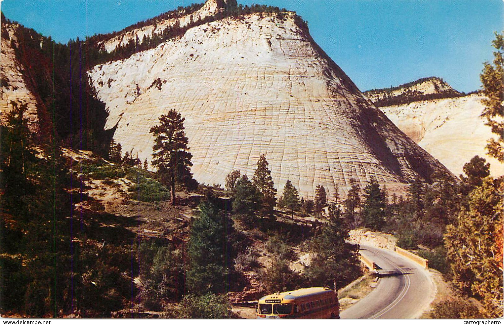 United States UT Checkerboard Mesa Zion National Park - Zion