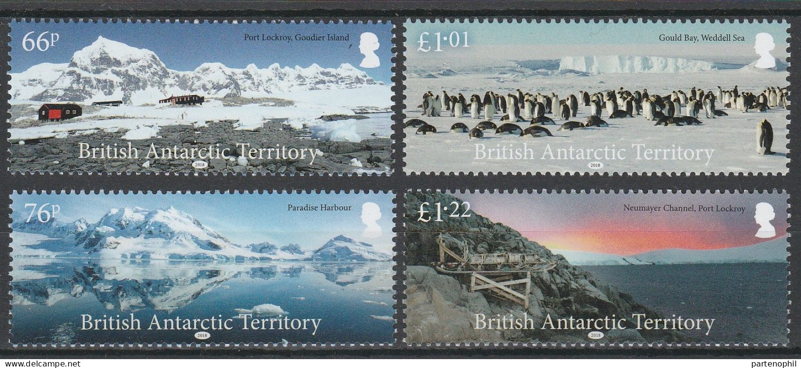 BAT - British Antartic Territory - 2018 - Landscape MNH - Nuevos