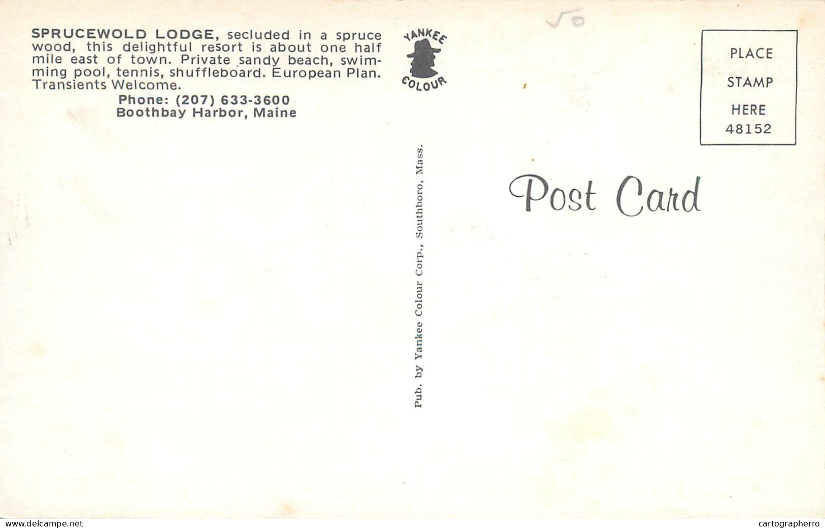 United States Maine Sprucewold Lodge - Autres & Non Classés