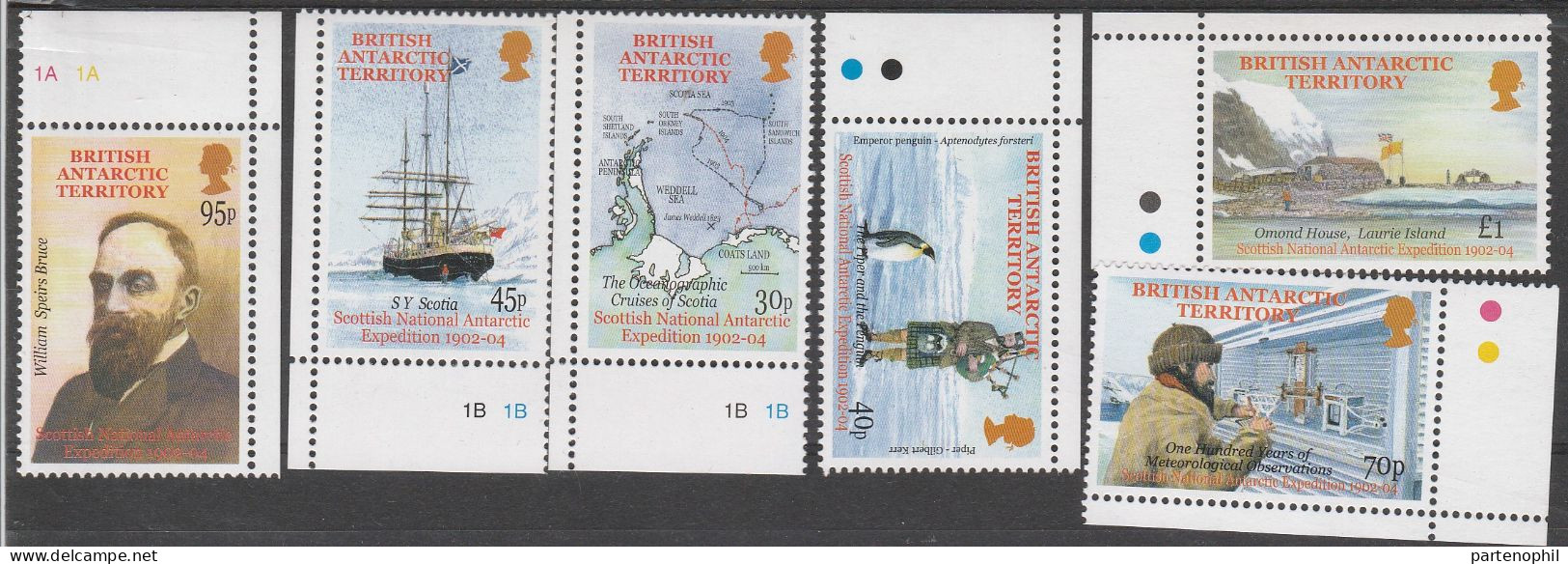 BAT - British Antartic Territory - 2020 Expedition Set MNH - Unused Stamps