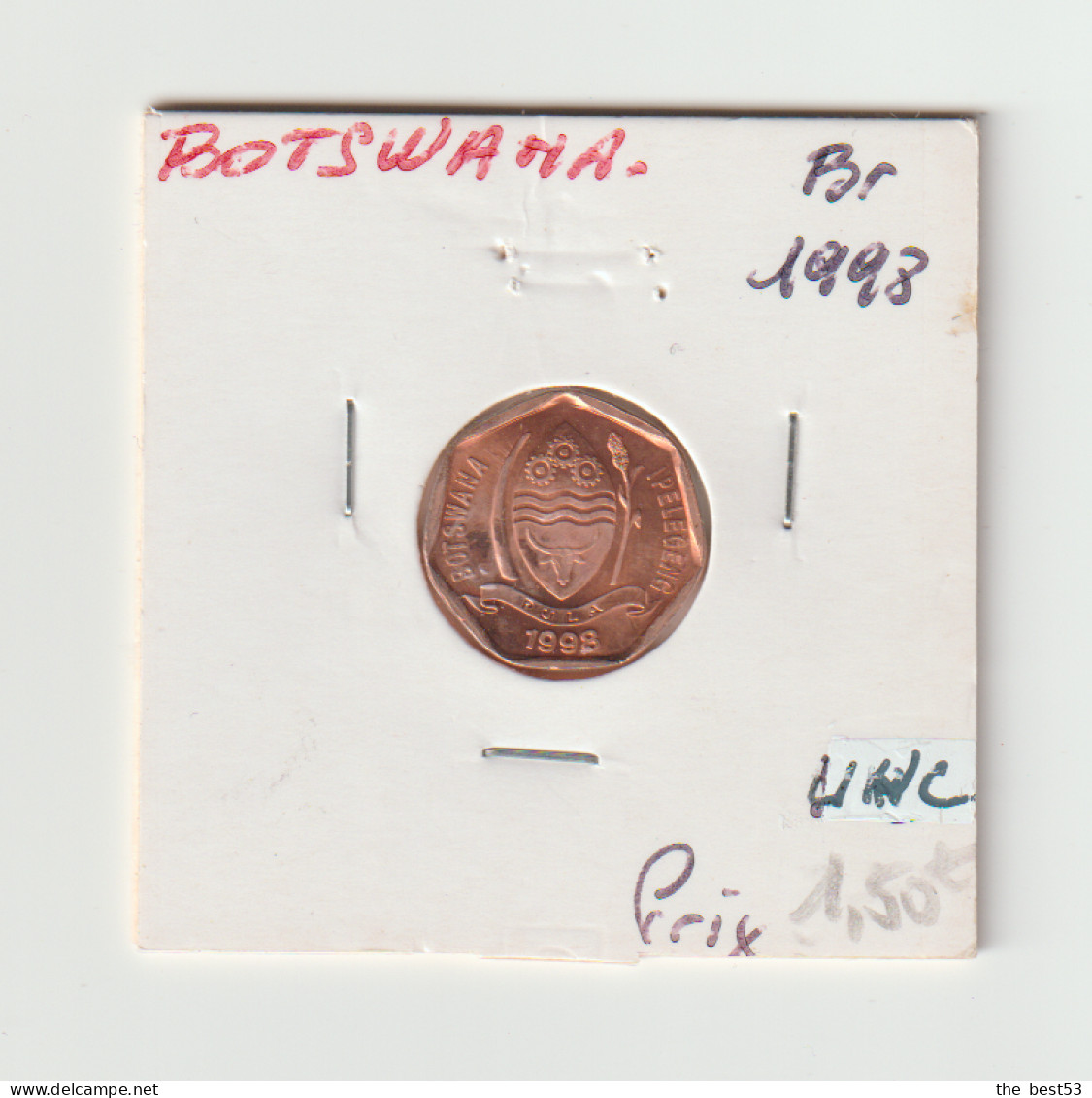 Botswana  -  5 Thebe  Br -  1998  -  UNC - Botswana