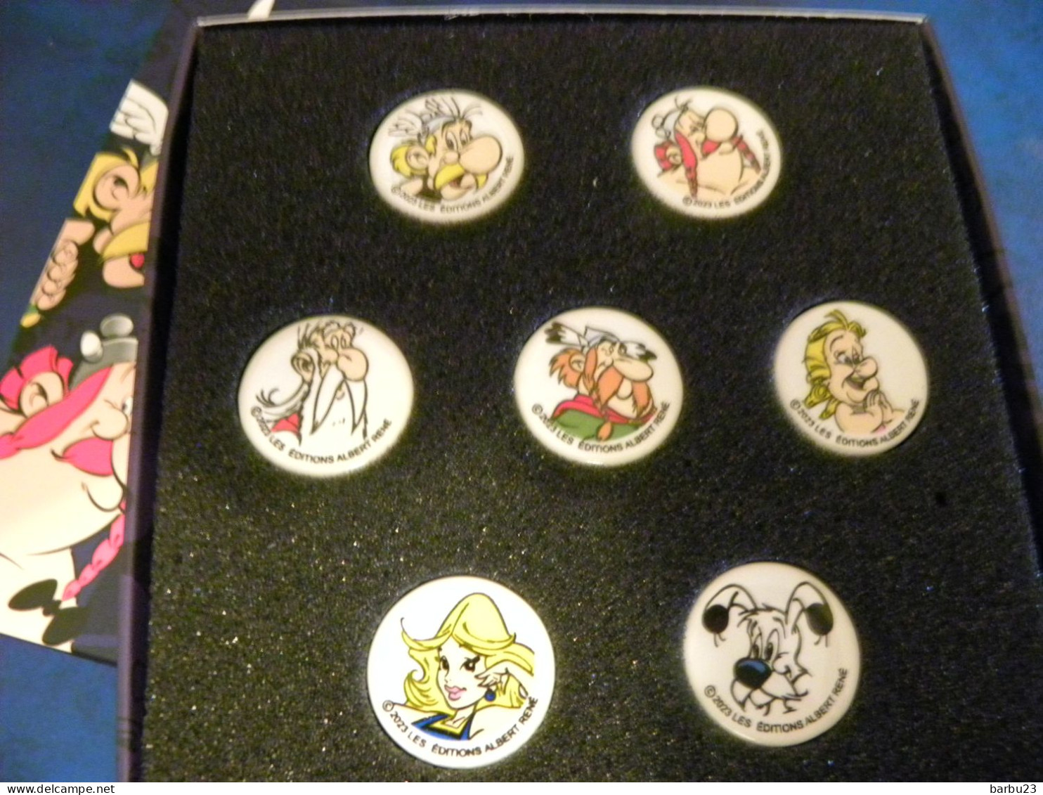 Coffret 7 Fèves Asterix Pasquier 2024 - Strip