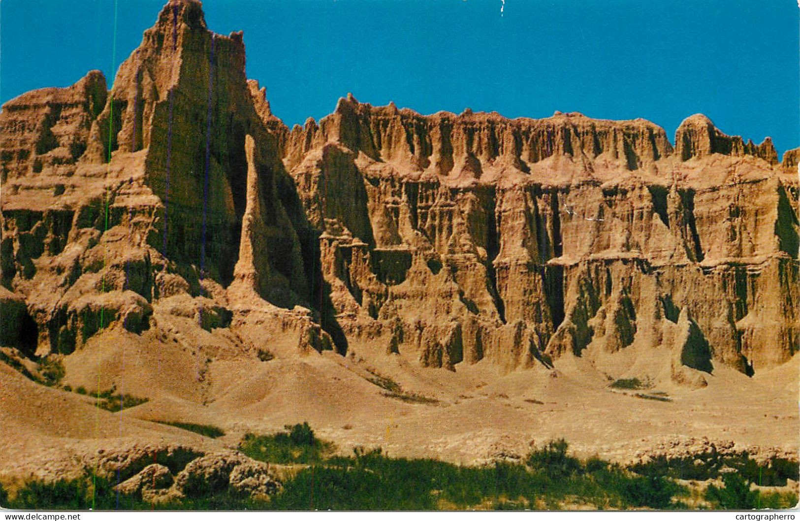 United States SD South Dakota Castle Butte Canyon - Autres & Non Classés