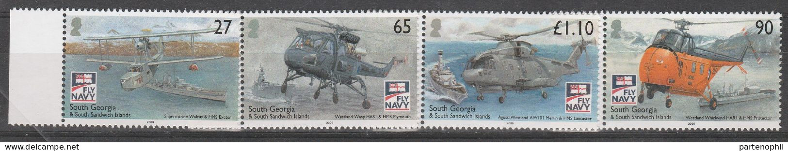 South Georgia 2009 - Elicopter MNH - Géorgie Du Sud