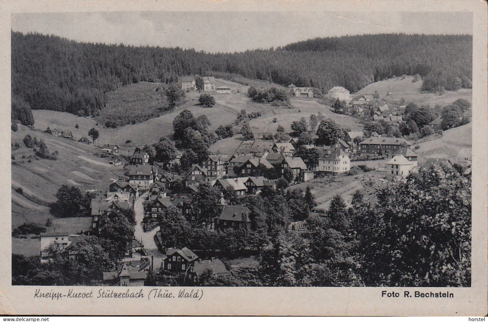 D-98714 Stützerbach - Alte Ortsansicht - Häuser - Hauptstraße - Schmiedefeld