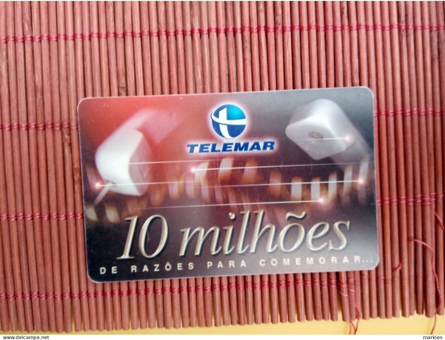 Phonecard Braziil 10 Milhoes  Used Rare - Brésil