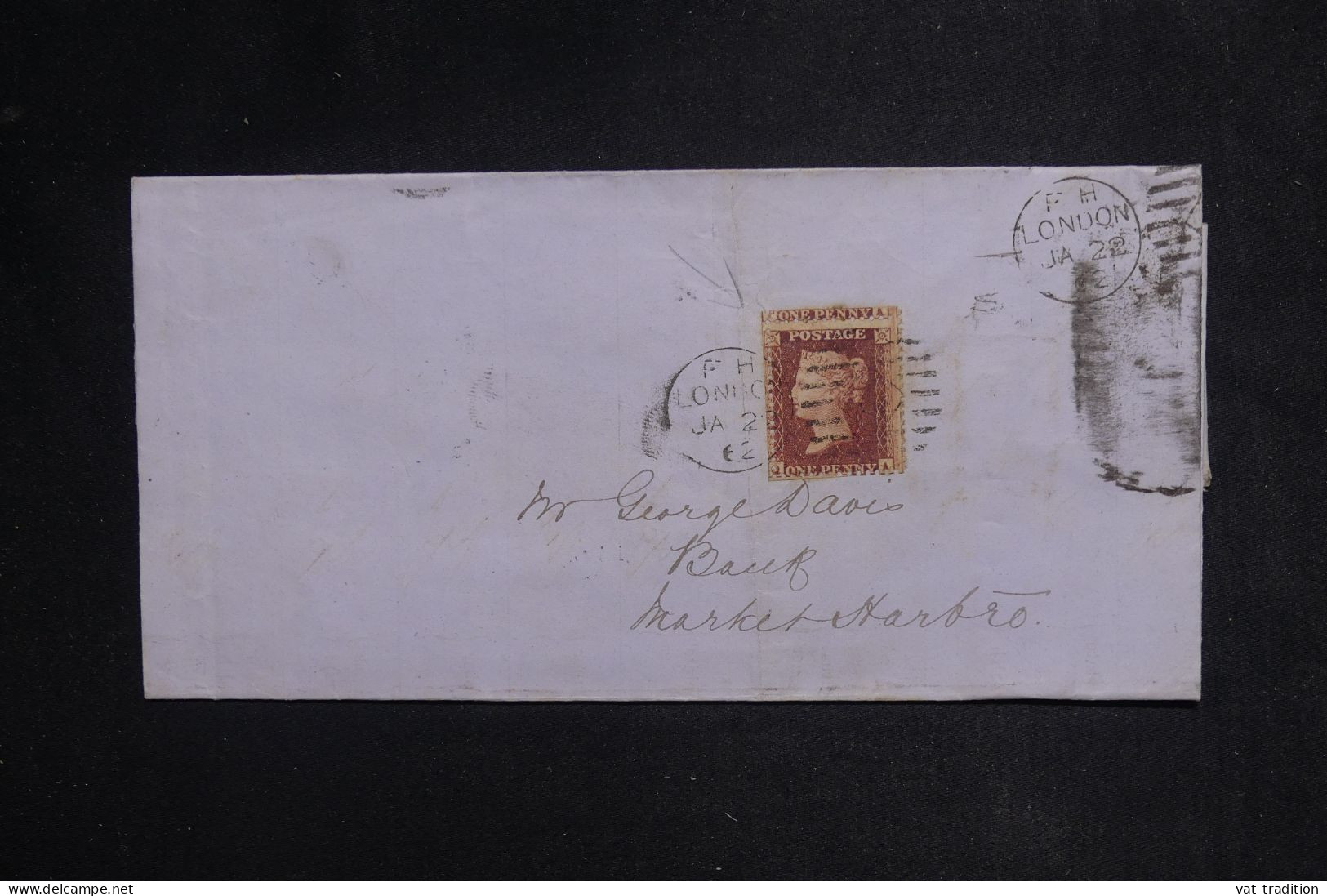 ROYAUME UNI - Lettre De Londres En 1862, Affranchissement Victoria - L 149934 - Briefe U. Dokumente