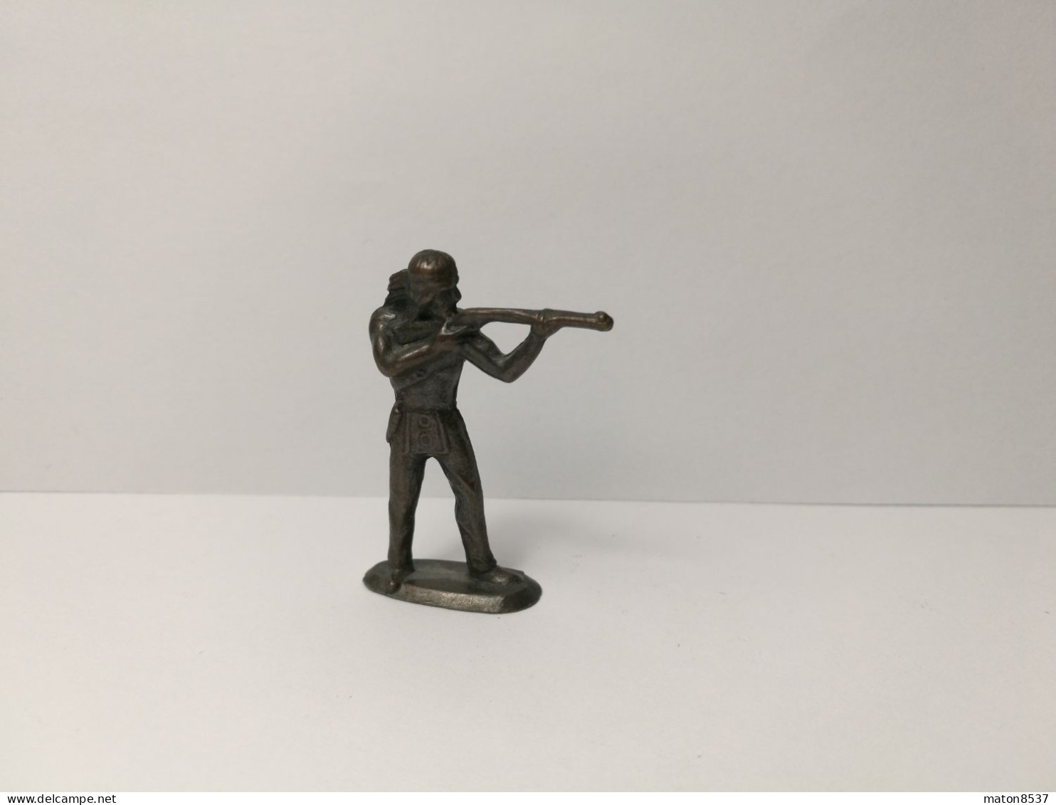 Kinder :  Indianer 1977 - Indianer - Brüniert - 4 - Metal Figurines