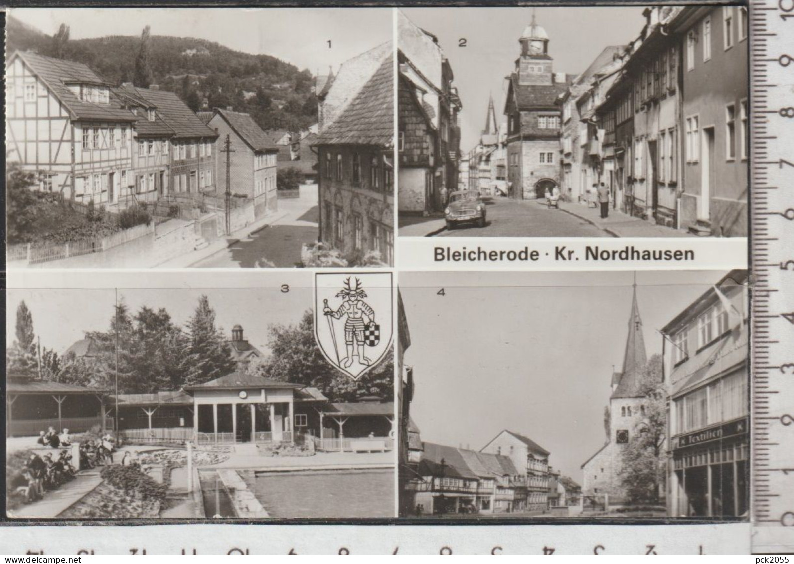 BLEICHERODE - Kr. NORDHAUSEN - Gelaufen 1984 (AK 4626) Günstige Versandkosten - Bleicherode