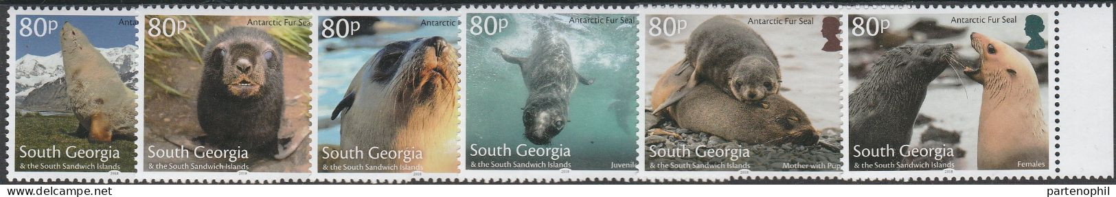 South Georgia 2018 - Fauna MNH - Georgias Del Sur (Islas)