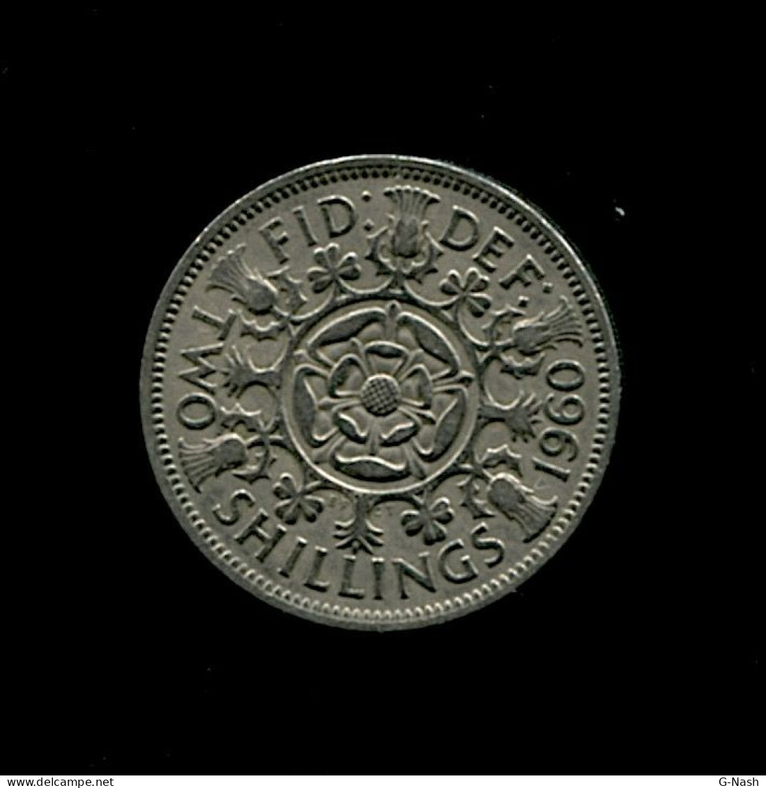 GRANDE-BRETAGNE - Pièce De 2 Shillings (1960) - J. 1 Florin / 2 Schillings