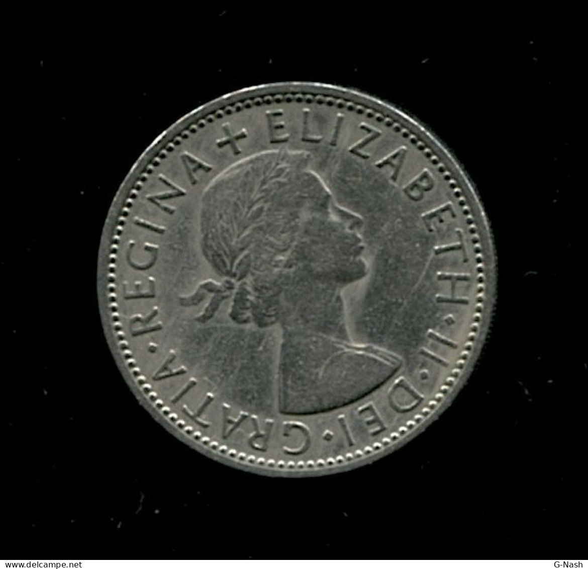 GRANDE-BRETAGNE - Pièce De 2 Shillings (1960) - J. 1 Florin / 2 Shillings