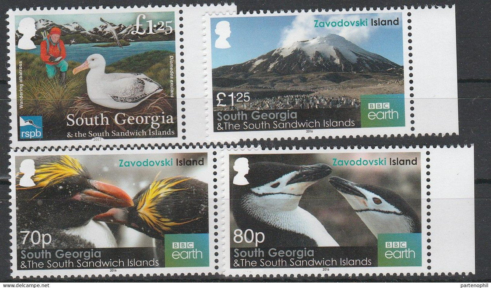 South Georgia 2016 - Birds MNH - Zuid-Georgia