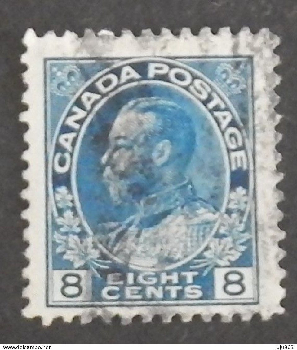 CANADA YT 115 OBLITÉRÉ "GEORGE V" ANNÉES 1918/1925 - Oblitérés