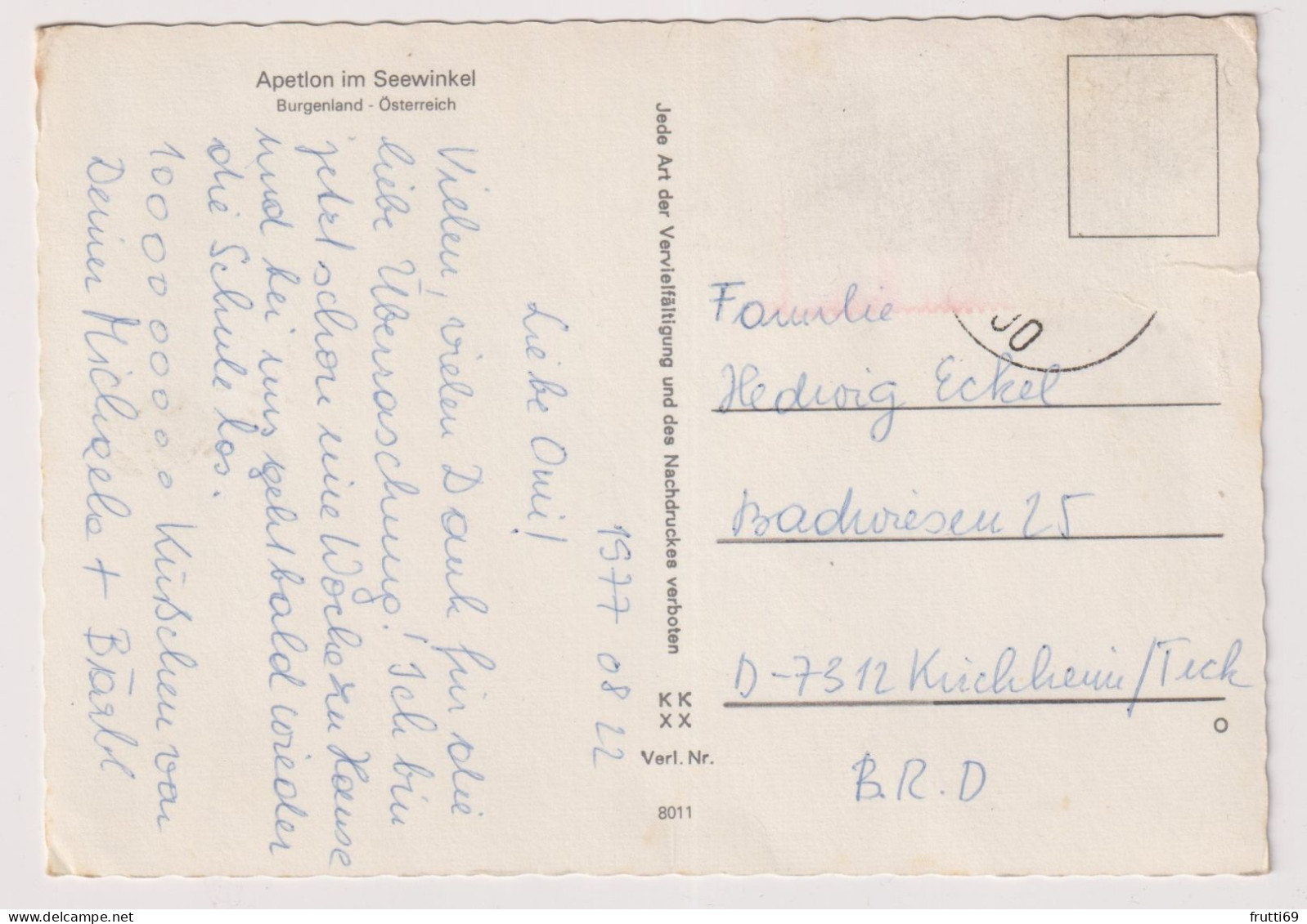 AK 198974 AUSTRIA - Seewinkel - Apetion Im Seewinkel - Neusiedlerseeorte