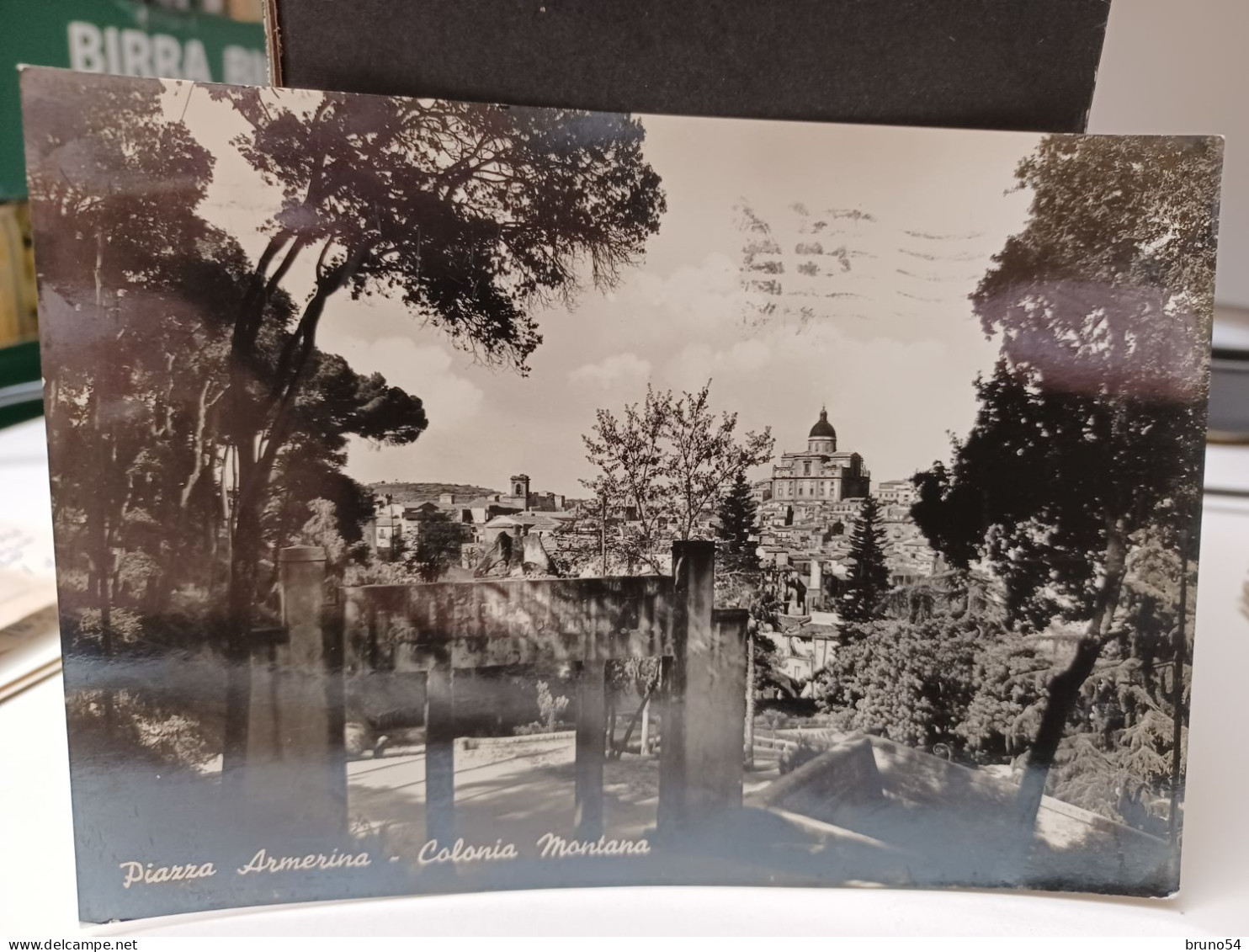 Cartolina Piazza Armerina Provincia Enna , Colonia Montana 1959 - Enna