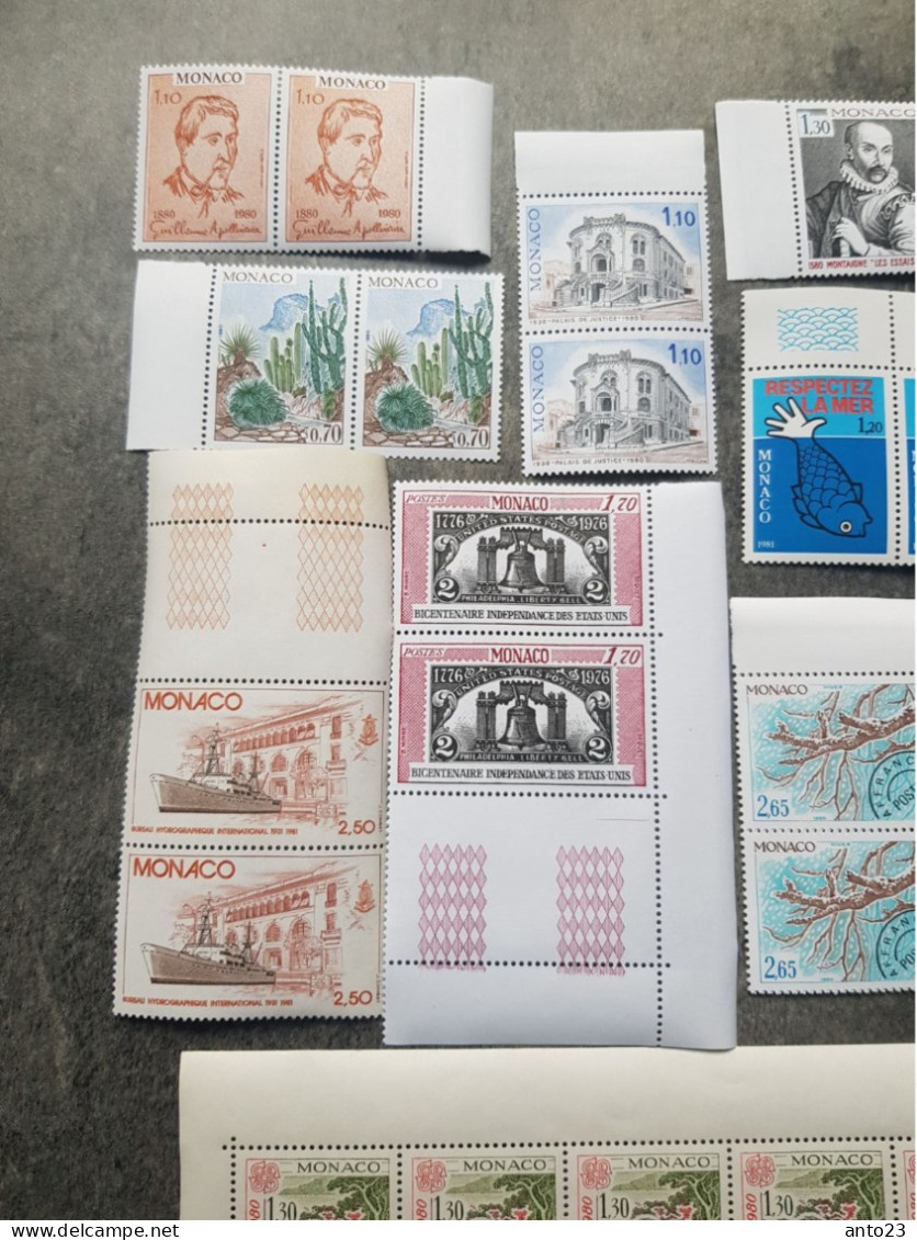 TIMBRE DE MONACO NEUF BLOC LUXE MNH ** - Lots & Serien