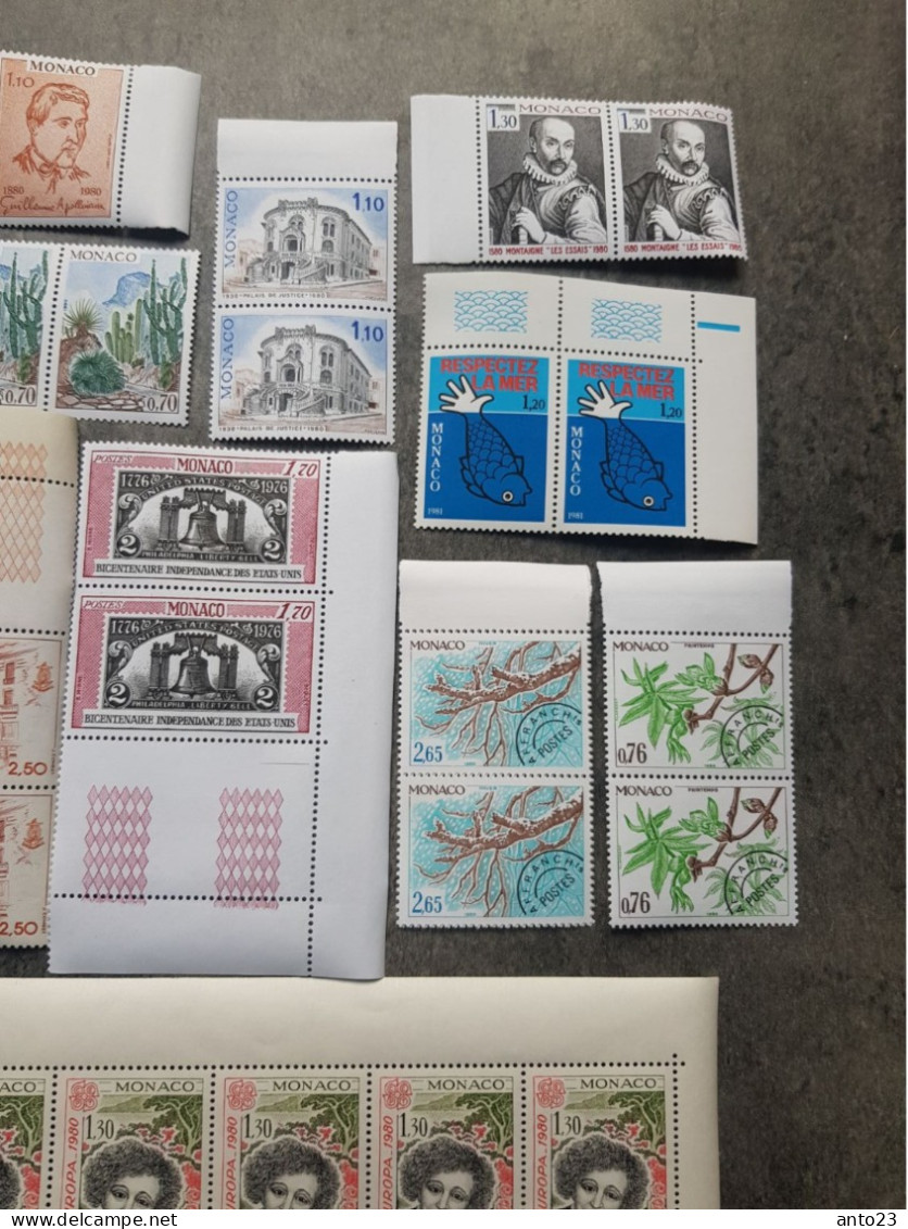 TIMBRE DE MONACO NEUF BLOC LUXE MNH ** - Lots & Serien