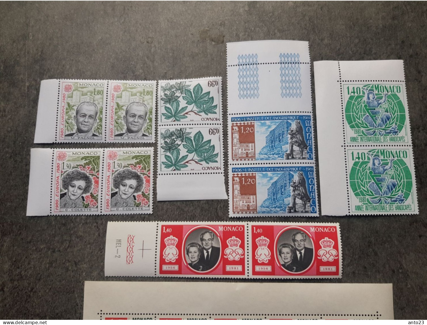 TIMBRE DE MONACO NEUF BLOC LUXE MNH ** - Collections, Lots & Séries