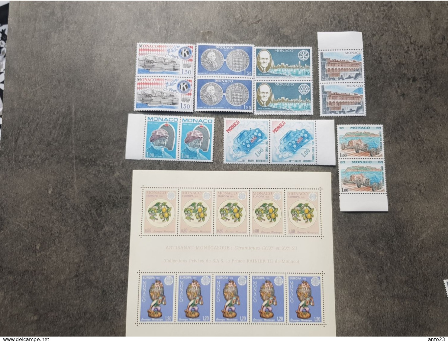 TIMBRE DE MONACO NEUF BLOC LUXE MNH ** - Collections, Lots & Séries