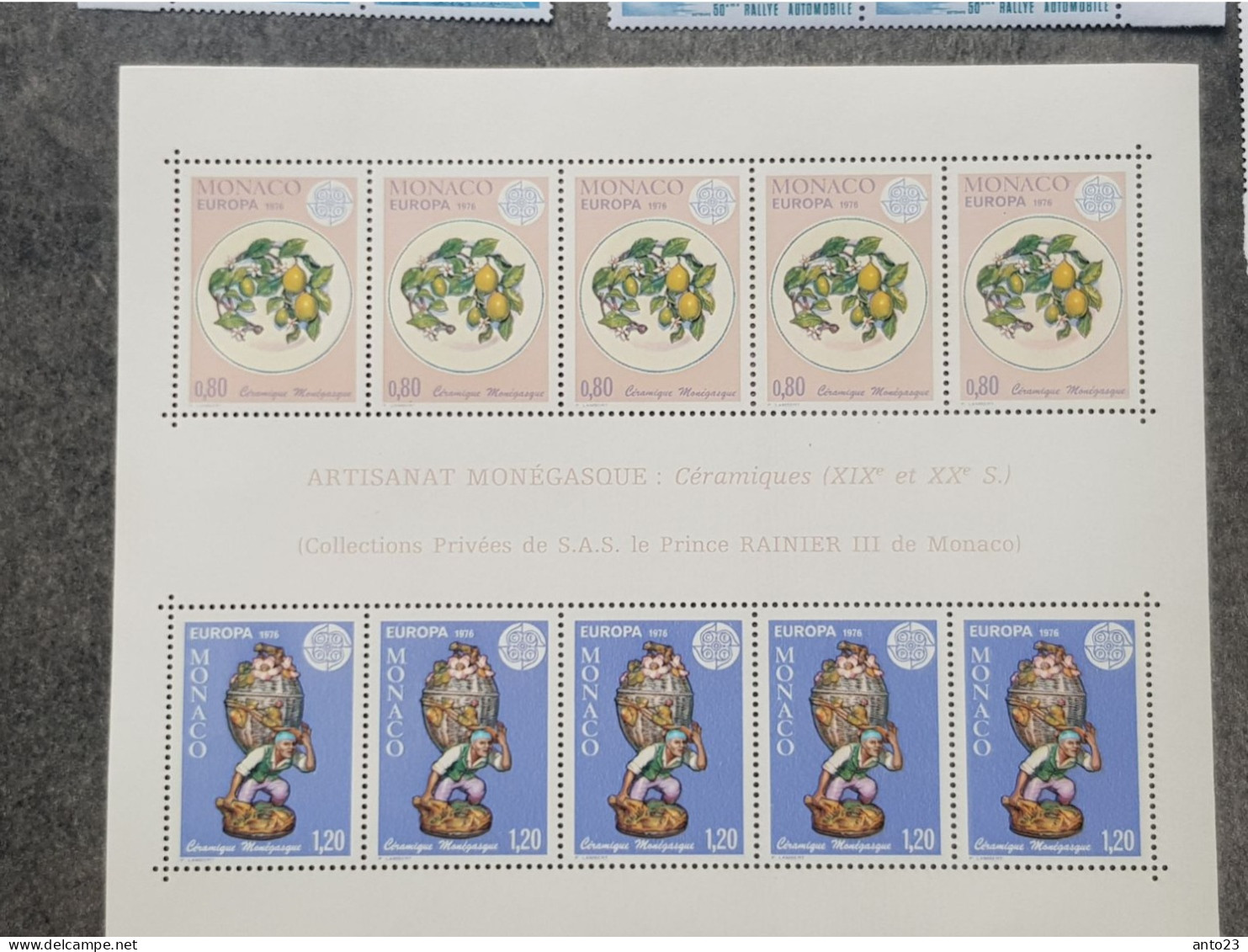 TIMBRE DE MONACO NEUF BLOC LUXE MNH ** - Collections, Lots & Séries