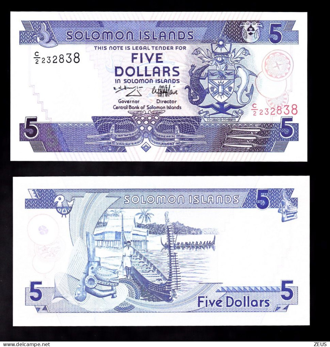 SOLOMON ISLANDS 5 DOLLARI 1997 PIK 19 FDS - Salomonseilanden