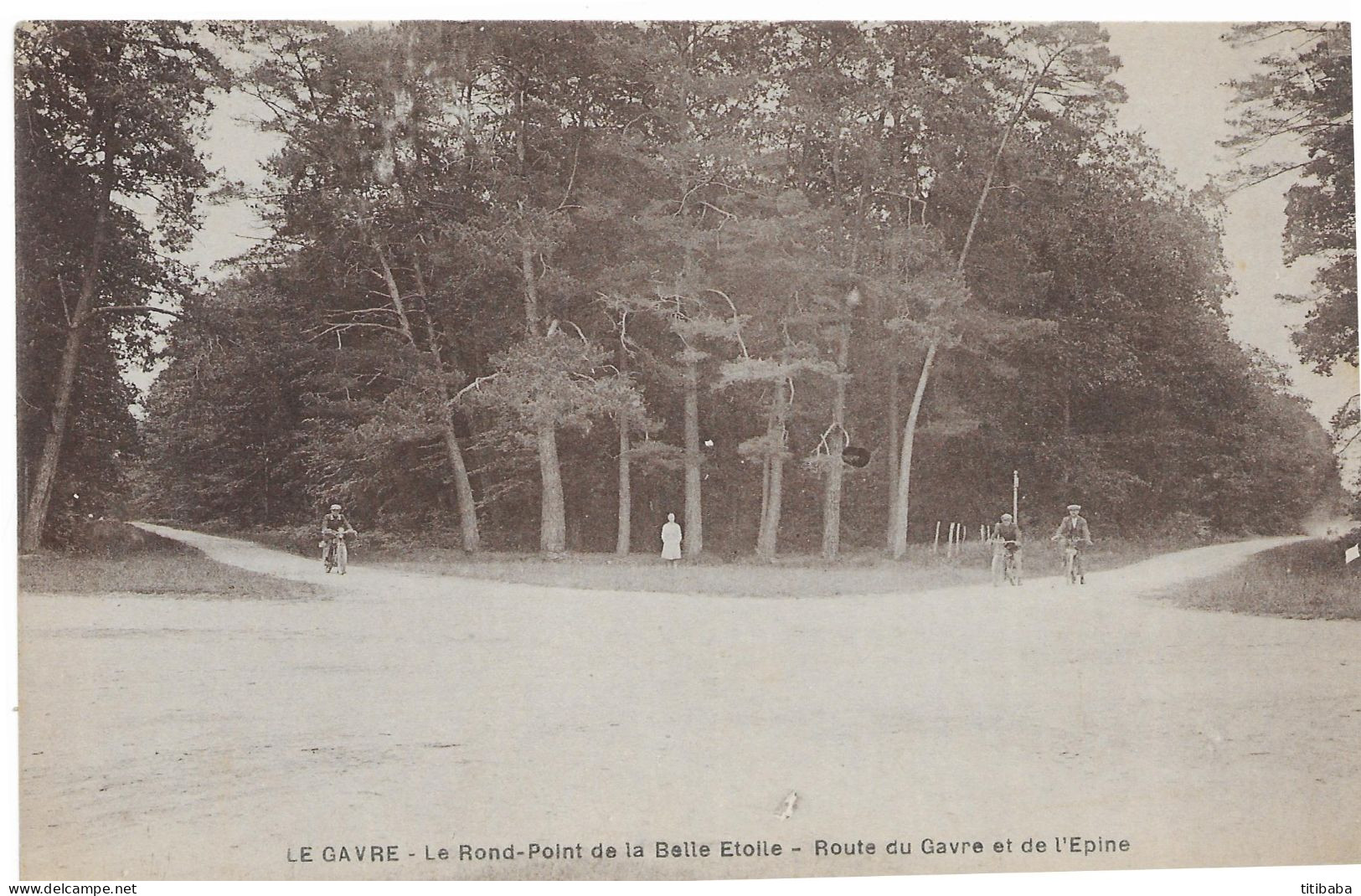 44 Le Gavre Le Rond Point De La Belle étoile Route Du Gavre Et De L'épine - Le Gavre