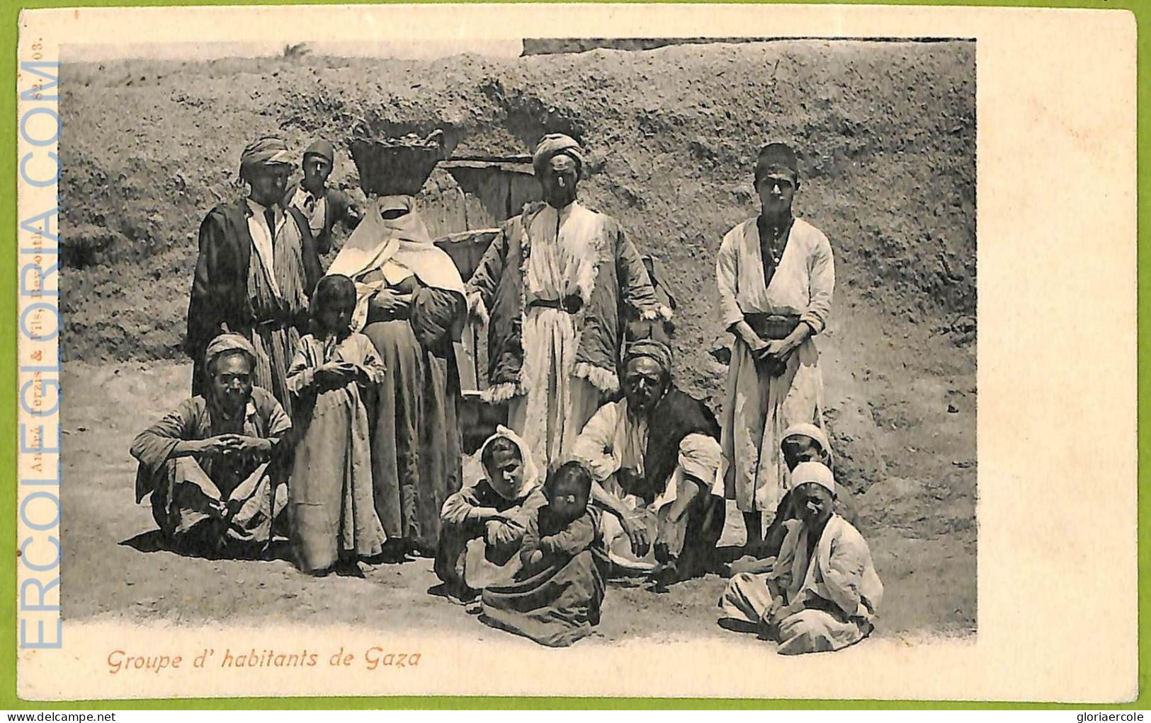 Af3474 -   JUDAICA Vintage Postcard: ISRAEL -  ETHNIC - R! - Asia