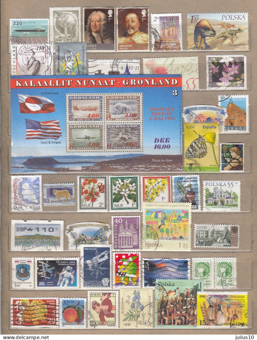 WORLD MONDE Different Stamps #32416 - Mezclas (max 999 Sellos)