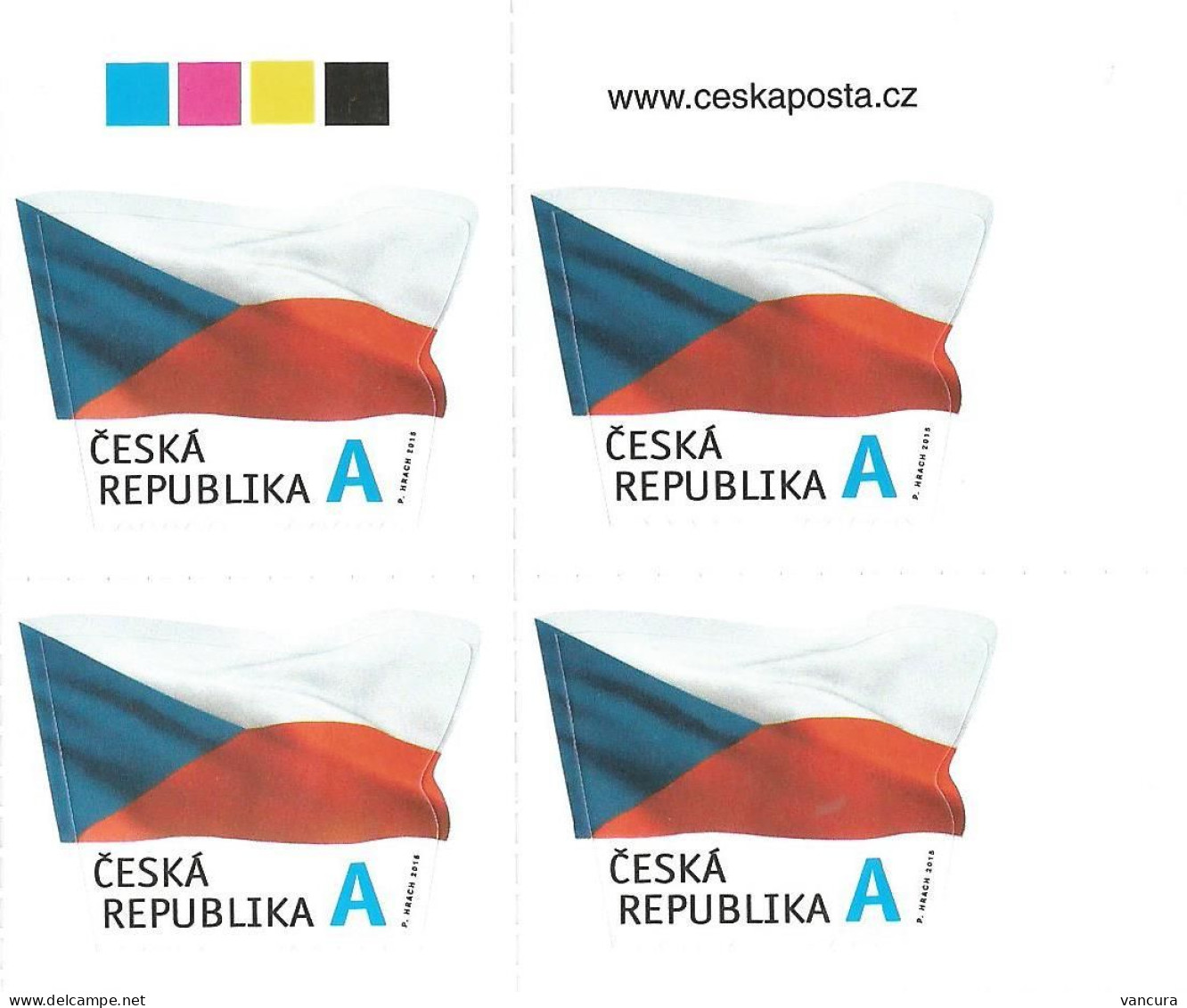 867 Czech Republic Flag 2015 - Neufs