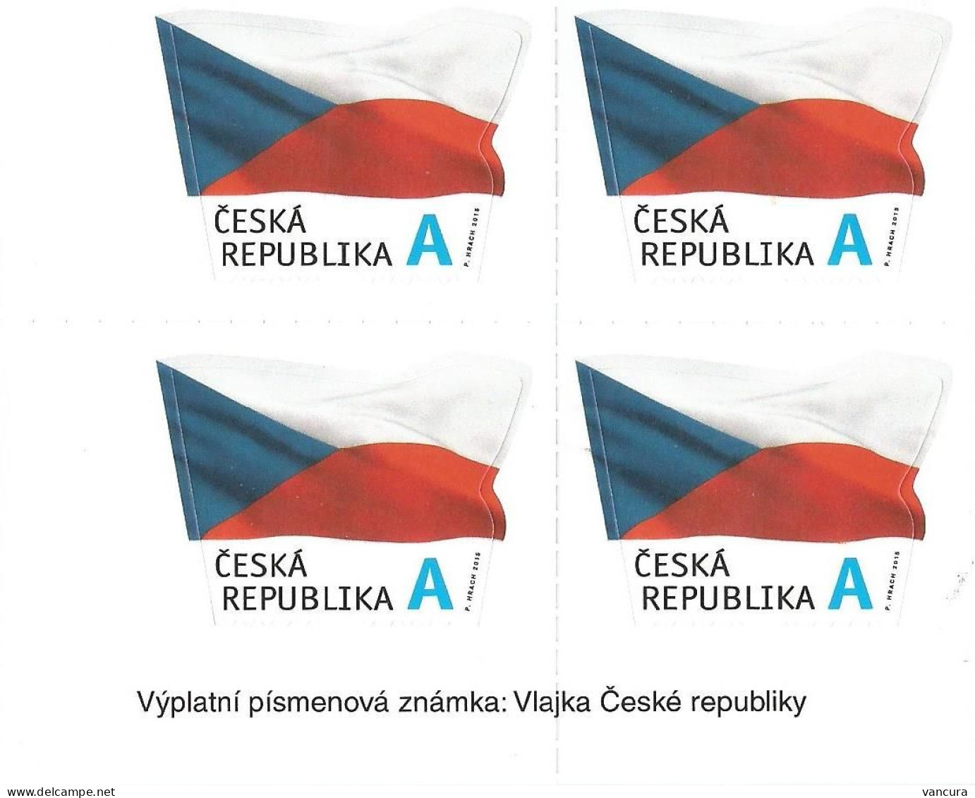 867 Czech Republic Flag 2015 - Neufs