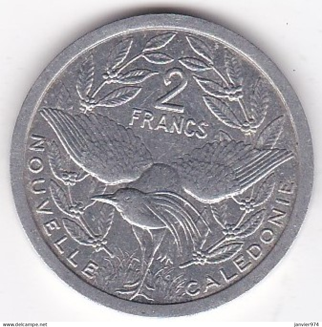Nouvelle-Calédonie . 2 Francs 1990, En Aluminium, , Lec# 66  - Nuova Caledonia