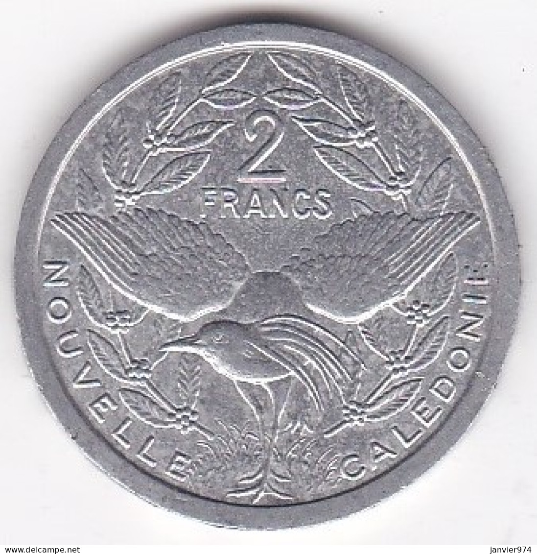 Nouvelle-Calédonie . 2 Francs 2002, En Aluminium, , Lec# 68g - Nieuw-Caledonië