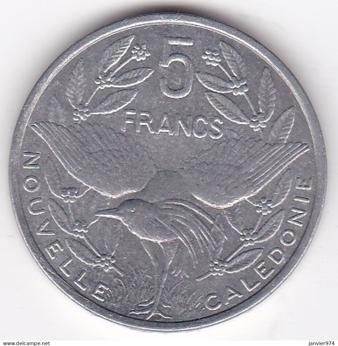 Nouvelle-Calédonie . 5 Francs 2002, En Aluminium, , Lec# 81g - Neu-Kaledonien