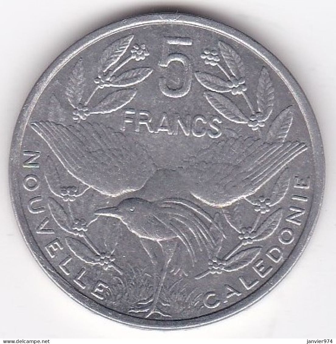 Nouvelle-Calédonie . 5 Francs 2002, En Aluminium, , Lec# 81g - New Caledonia