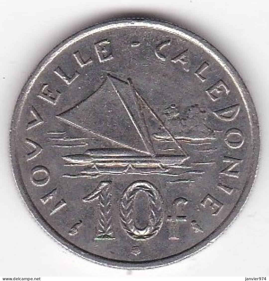 Nouvelle-Calédonie. 10 Francs 1967. En Nickel, Lec# 86 - Nouvelle-Calédonie