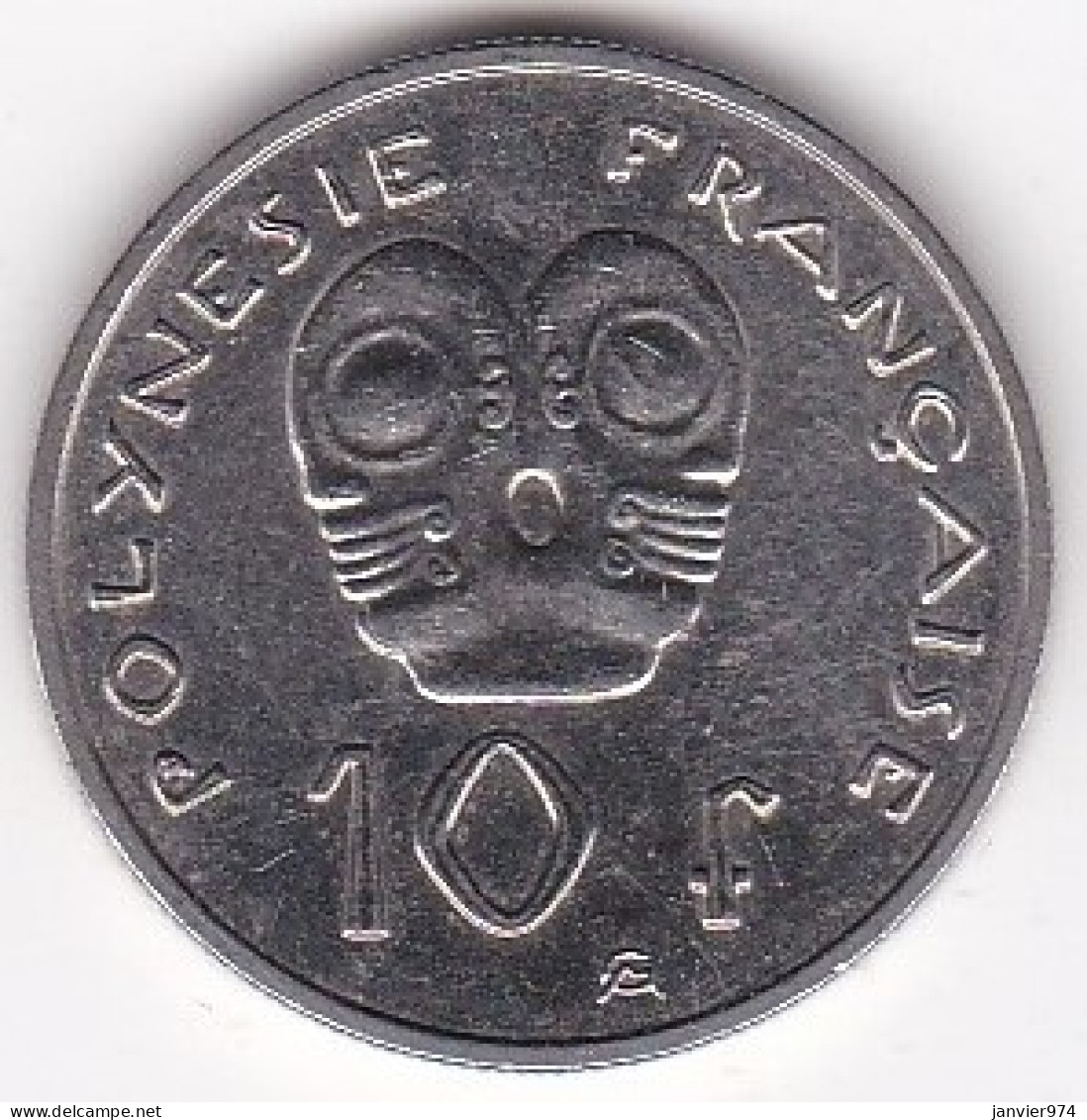 Nouvelle-Calédonie. 10 Francs 2003. En Nickel, Lec# 99h - Neu-Kaledonien