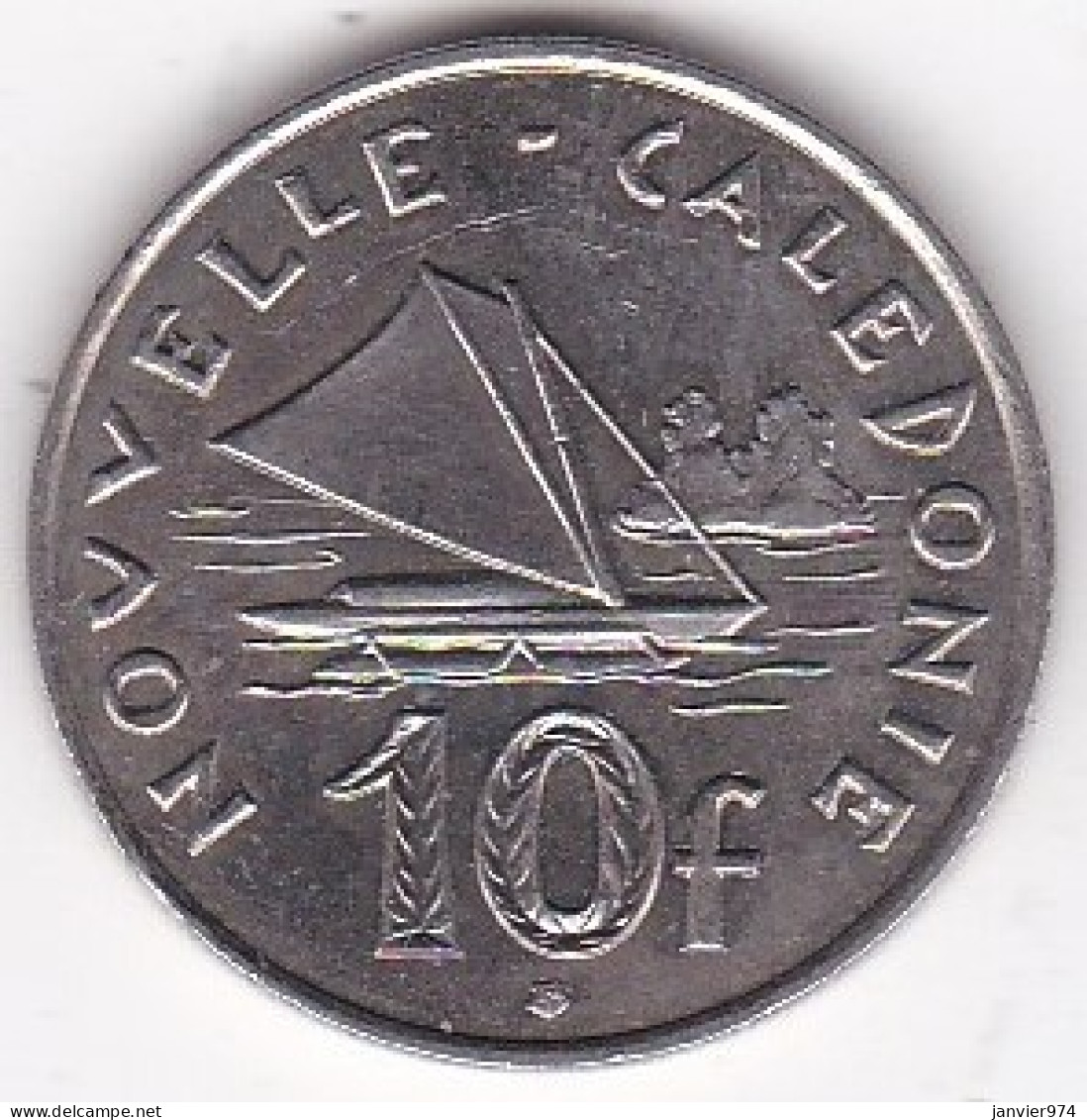 Nouvelle-Calédonie. 10 Francs 2008. En Cupro Nickel, Lec# 99m - Nuova Caledonia