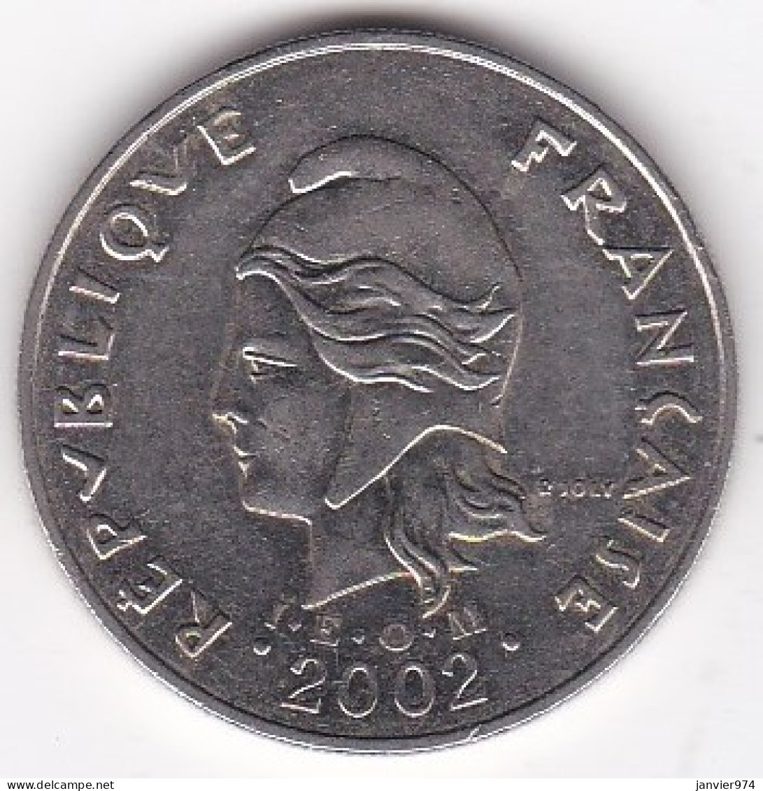 Nouvelle-Calédonie. 20 Francs 2002. En Nickel, Lec# 115f - Nouvelle-Calédonie