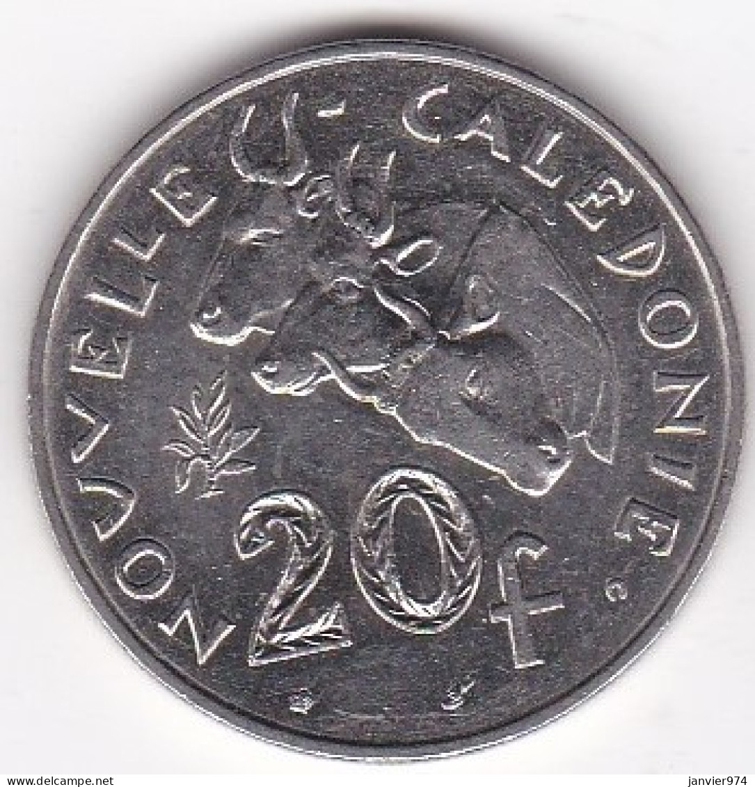 Nouvelle-Calédonie. 20 Francs 2002. En Nickel, Lec# 115f - Nuova Caledonia