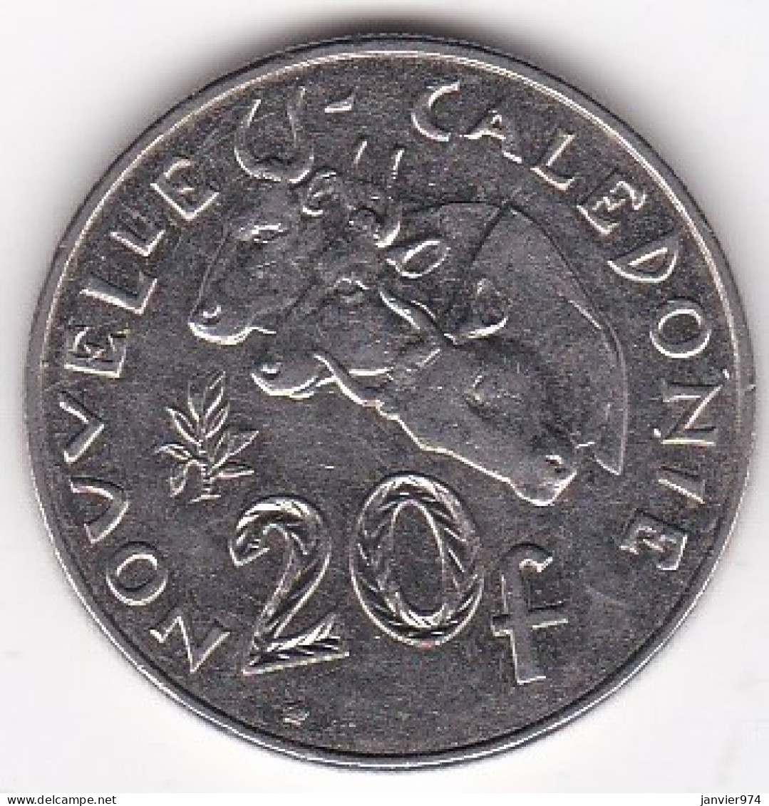 Nouvelle-Calédonie. 20 Francs 2004. En Nickel, Lec# 115h - Nouvelle-Calédonie